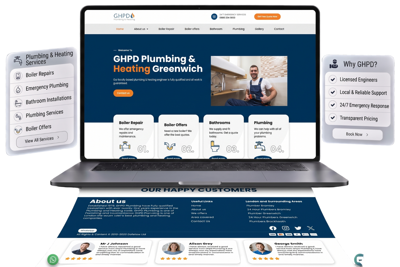 GHPD Plumbing & Heating Greenwich