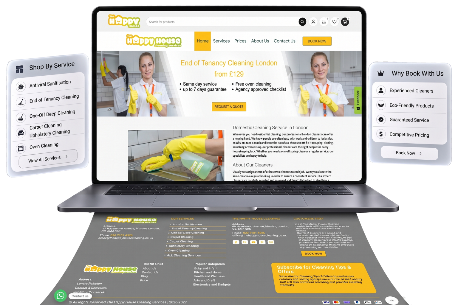 The Happy House Cleaning Services